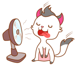 Meow in love sticker #974631