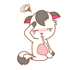 Meow in love sticker #974634