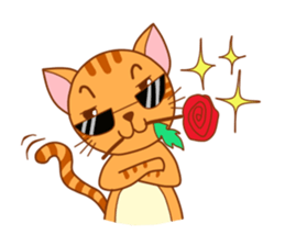 Meow in love sticker #974635