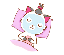 Meow in love sticker #974639