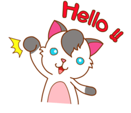 Meow in love sticker #974643