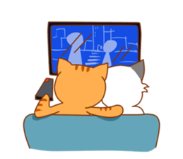 Meow in love sticker #974644