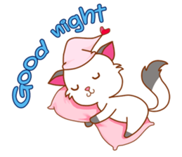 Meow in love sticker #974646