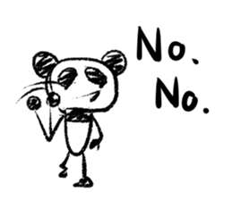 Panda Y [Supportive response](English) sticker #974687