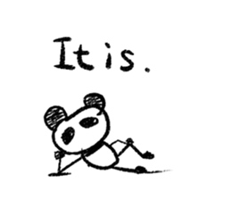 Panda Y [Supportive response](English) sticker #974693