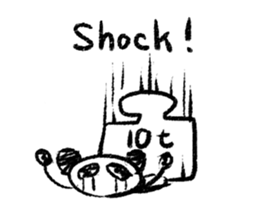 Panda Y [Supportive response](English) sticker #974702