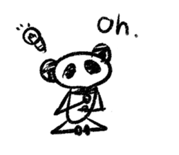 Panda Y [Supportive response](English) sticker #974707