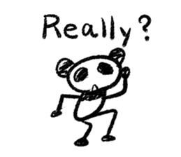 Panda Y [Supportive response](English) sticker #974712