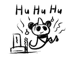 Panda Y [Supportive response](English) sticker #974715