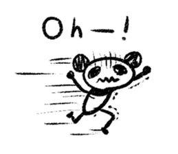 Panda Y [Supportive response](English) sticker #974716