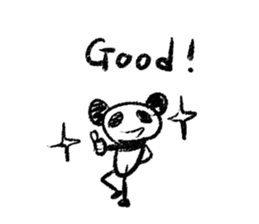 Panda Y [Supportive response](English) sticker #974723