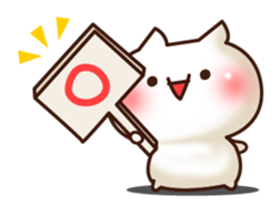 The Sticker of a lovely cat sticker #974967