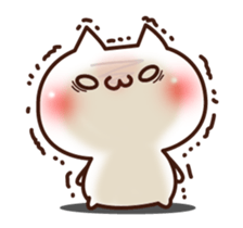 The Sticker of a lovely cat sticker #974969