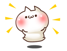 The Sticker of a lovely cat sticker #974973