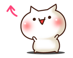 The Sticker of a lovely cat sticker #974976