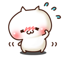 The Sticker of a lovely cat sticker #974977