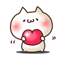 The Sticker of a lovely cat sticker #974981