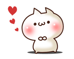 The Sticker of a lovely cat sticker #974989