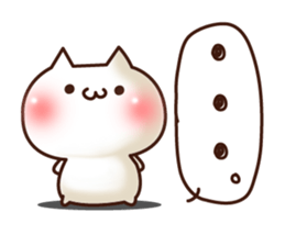 The Sticker of a lovely cat sticker #974991