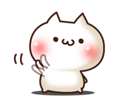 The Sticker of a lovely cat sticker #974994