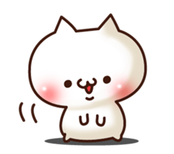 The Sticker of a lovely cat sticker #974997