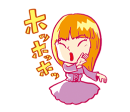 It is a princess, but something? sticker #975413