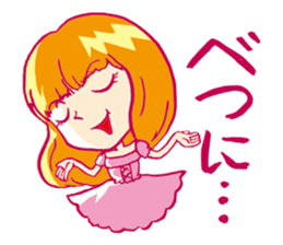 It is a princess, but something? sticker #975418