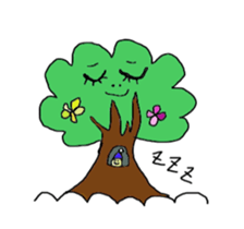 Insect and flower sticker #975660