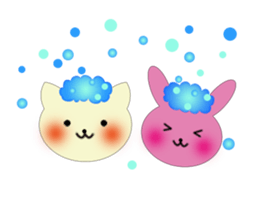 Animal sweet cafe sticker #976567