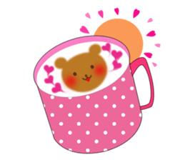 Animal sweet cafe sticker #976568