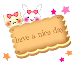 Animal sweet cafe sticker #976571