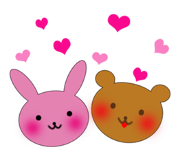 Animal sweet cafe sticker #976583