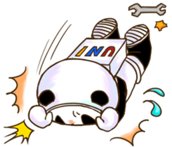 Fly to the moon! Unipa sticker #977128