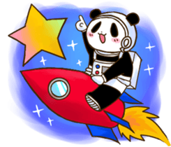 Fly to the moon! Unipa sticker #977132