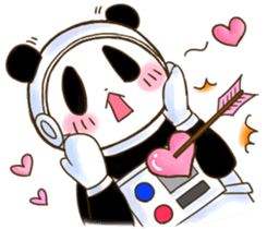 Fly to the moon! Unipa sticker #977143