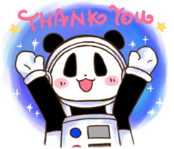 Fly to the moon! Unipa sticker #977155