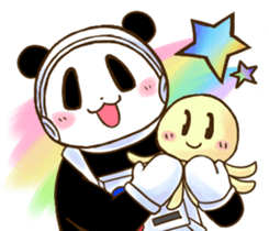 Fly to the moon! Unipa sticker #977160