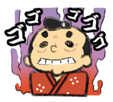 Cute Samurai sticker #977738
