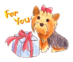 Yorkie sticker #977993