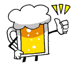 Mr. Beer Sticker by YOINEKO sticker #978169