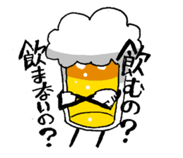 Mr. Beer Sticker by YOINEKO sticker #978183