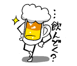 Mr. Beer Sticker by YOINEKO sticker #978185