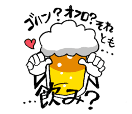 Mr. Beer Sticker by YOINEKO sticker #978194