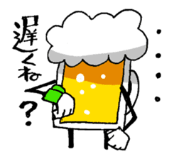 Mr. Beer Sticker by YOINEKO sticker #978199