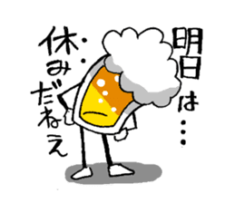 Mr. Beer Sticker by YOINEKO sticker #978205