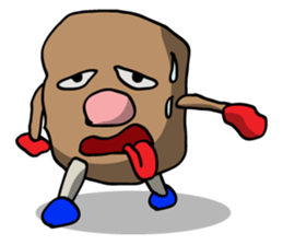 Human Potato sticker #978228