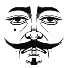 The faces say more than the mouth sticker #978337