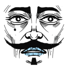 The faces say more than the mouth sticker #978343