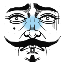 The faces say more than the mouth sticker #978344