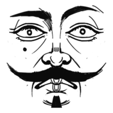 The faces say more than the mouth sticker #978345